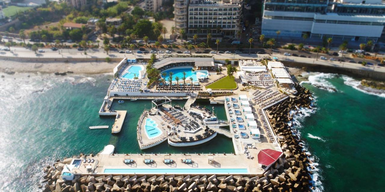 Riviera Hotel And Beach Lounge, Bejrút Kültér fotó